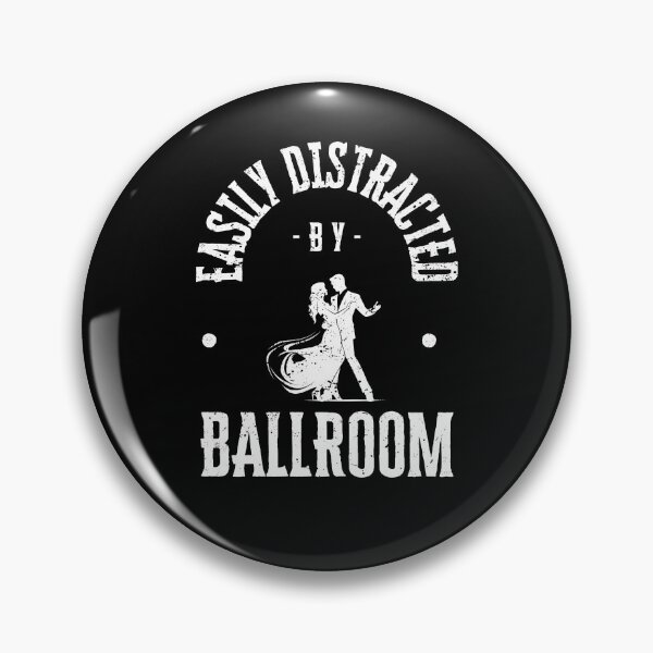 Item preview, Easily Distracted by Ballroom Dancing designed and sold by XanderWitch Creative.