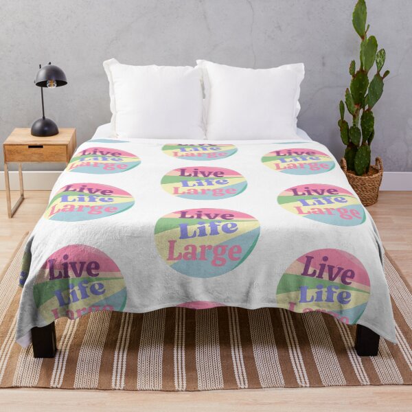 Item preview, Live life large designed and sold by BigfeetLittlepaws.