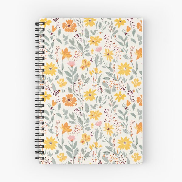 Item preview, Stylized Wild Floral Seamless Pattern designed and sold by Lecturarte.