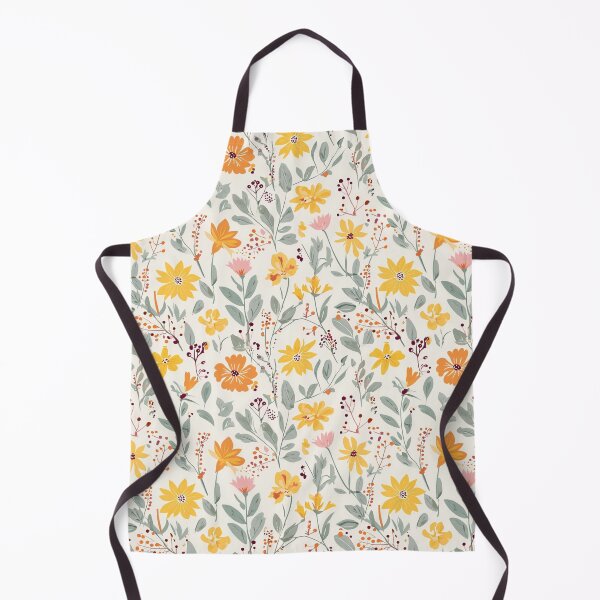 Aperçu de l'œuvre Motif floral sauvage stylisé sans couture créée et vendue par Lecturarte.