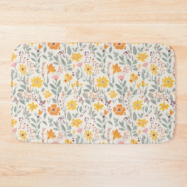 Item preview, Stylized Wild Floral Seamless Pattern designed and sold by Lecturarte.
