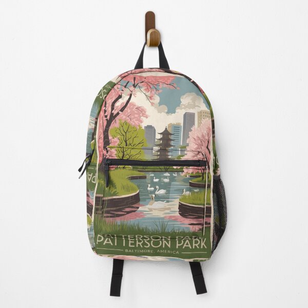 Item preview, Baltimore Vintage Travel Poster designed and sold by TravelerRat.