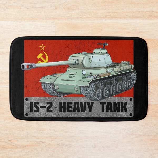 Artikelvorschau, IS-2 Schwerer Panzer, Sowjetische Russische Flagge aus dem 2. Weltkrieg entworfen und verkauft von MilitaryMart.