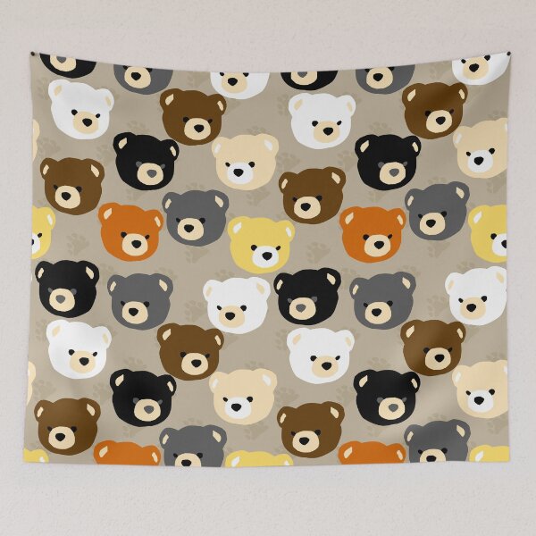 Item preview, 65 MCMLXV LGBT Bear Pride Teddy Bears Pattern designed and sold by 65 MCMLXV.