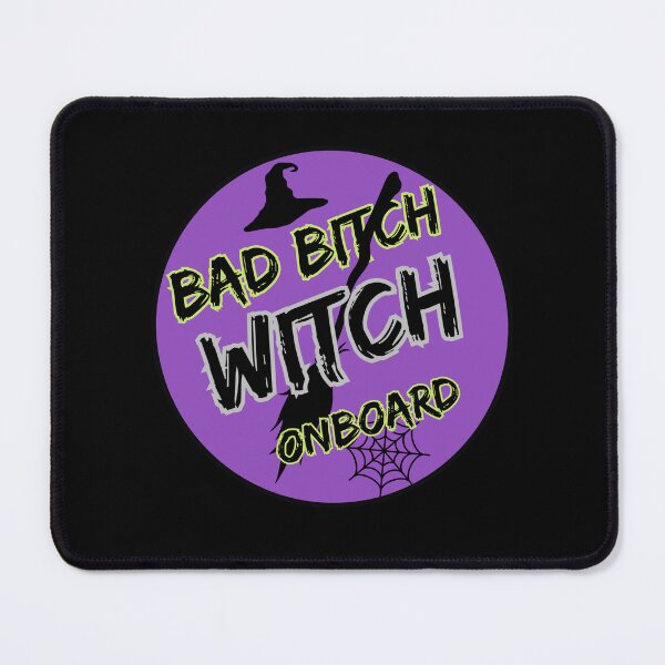 Item preview, Bad witch onboard designed and sold by BigfeetLittlepaws.
