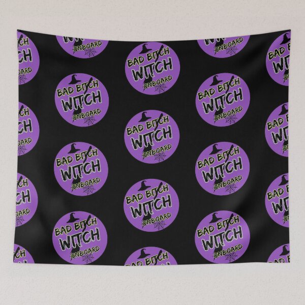Item preview, Bad witch onboard designed and sold by BigfeetLittlepaws.