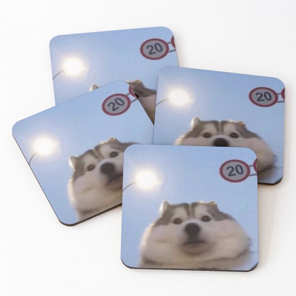 Item preview, Dog Meme Funny 20 sticker designed and sold by maybellarke.