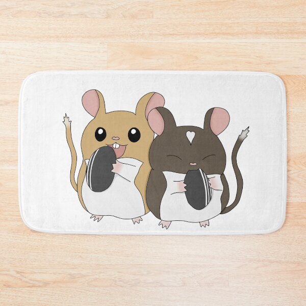 Item preview, Cute eating gerbils  designed and sold by Becky-Marie.