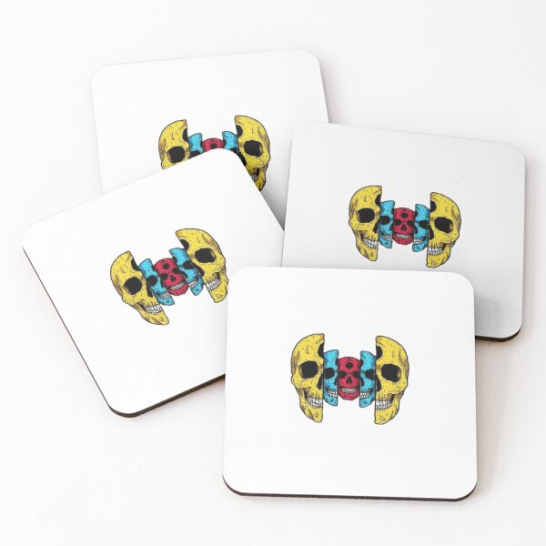 Item preview, Cool colourful skulls designed and sold by Mara's designs.