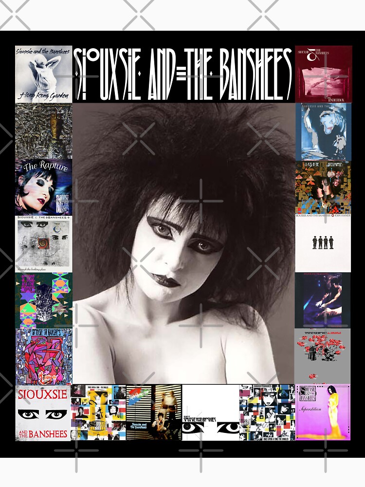 Siouxsie And The Banshees Siouxsie Sioux Framed In Album Covers T Shirt For Sale By