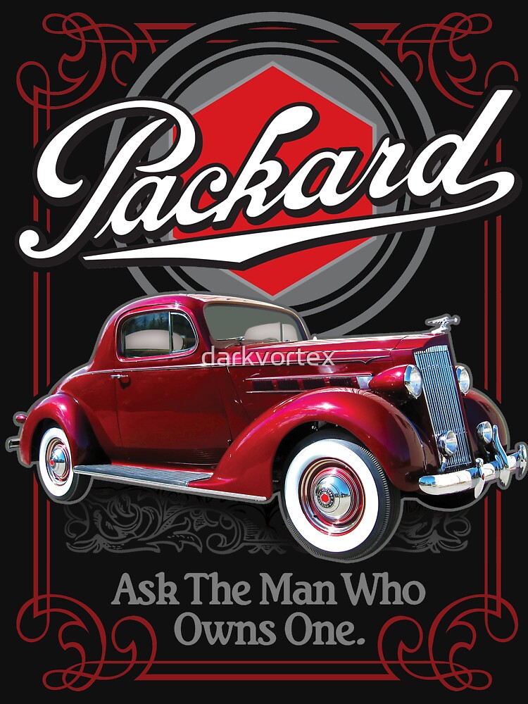 Packard Shirt Packard Motor Car Company Tshirt by darkvortex