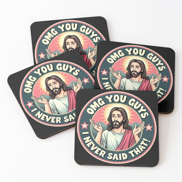 Item preview, Funny Jesus OMG You Guys I Never Said That - Eye Voodoo designed and sold by eyevoodoo.