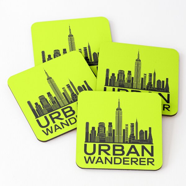 Artikelvorschau, Urban Wanderer - Stadt-Skyline-Design entworfen und verkauft von Prime-Studio.