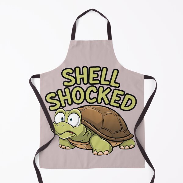 Item preview, shell shocked funny turtle designed and sold by Lydyb-creations.