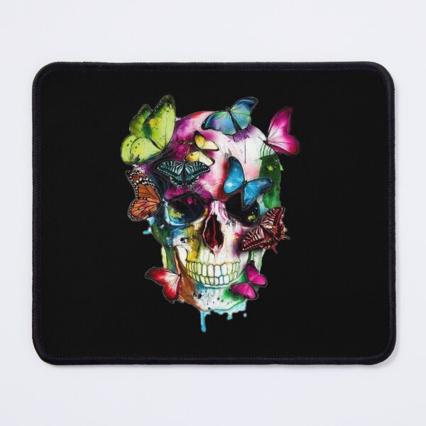 Item preview, Cool colourful skull designed and sold by Mara's designs.