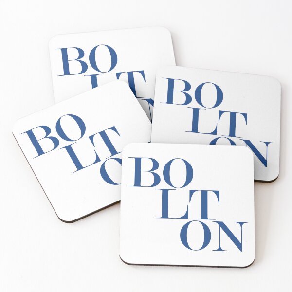 Item preview, Bolton UK City Typography Minimalist Patriotic Travel Souvenir designed and sold by kakarikihill.