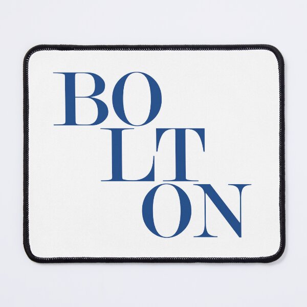 Item preview, Bolton UK City Typography Minimalist Patriotic Travel Souvenir designed and sold by kakarikihill.