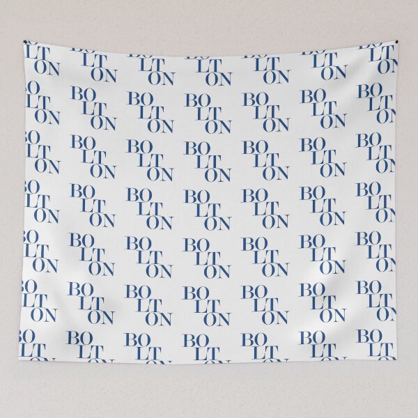 Item preview, Bolton UK City Typography Minimalist Patriotic Travel Souvenir designed and sold by kakarikihill.