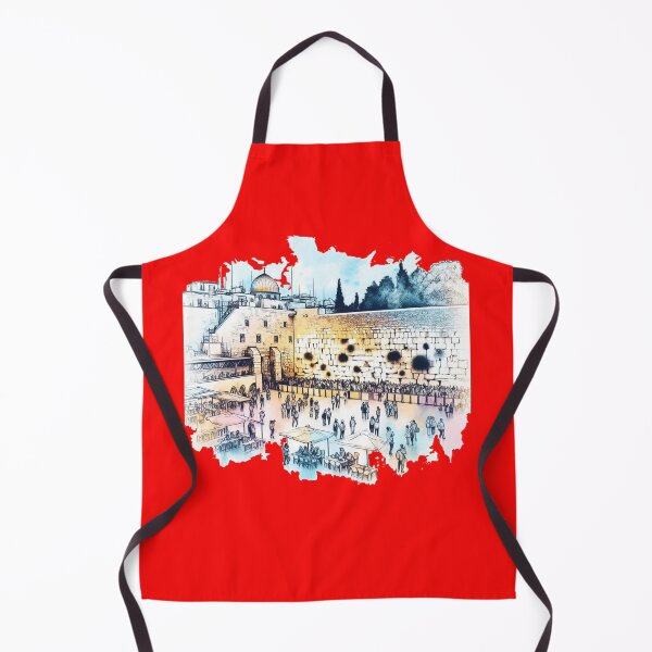 Item preview, Vibrant 3D Sketch of the Western Wall, Israel's Iconic Holy Site, designed and sold by PaintMeWorld.