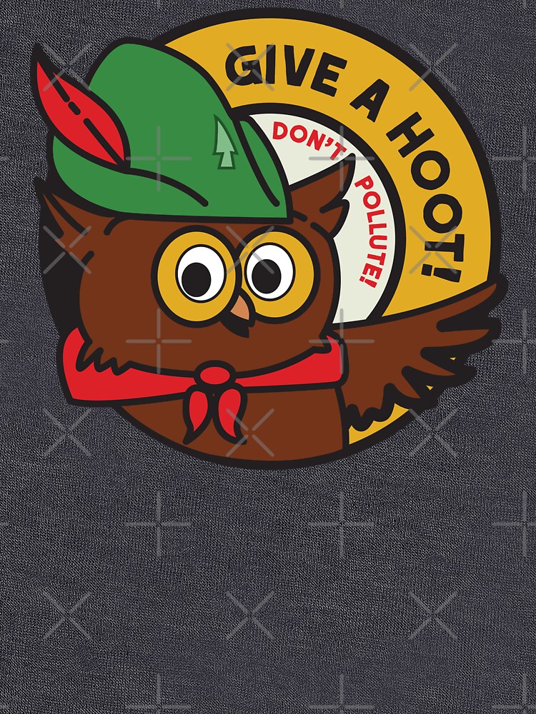 Imagen 7 de 7, Camiseta clásica con la obra ¡Dale un grito, búho Woodsy!, diseñada y vendida por TonySpencer.