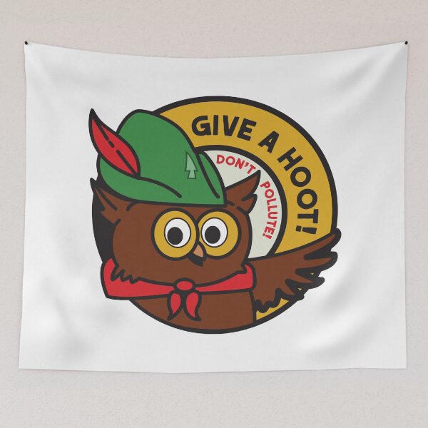 Item preview, GIVE A HOOT WOODSY OWL designed and sold by TonySpencer.