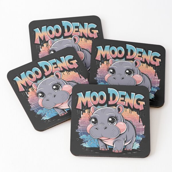 Item preview, Baby Hippo - Moo Deng designed and sold by Shiwwa.