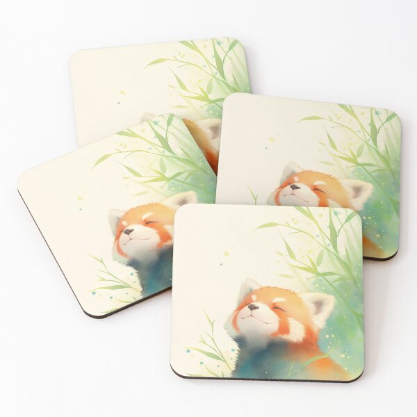 Item preview, Red Panda Peaceful Bliss designed and sold by AshiraCreations.