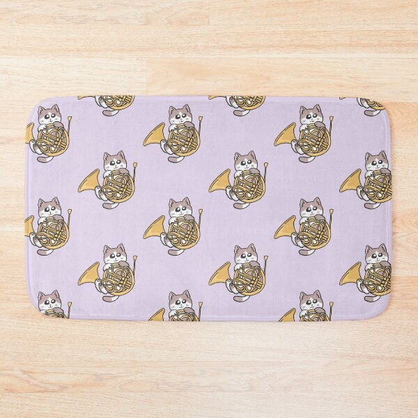 Item preview, French Horn Beige Cat designed and sold by Aweberry.