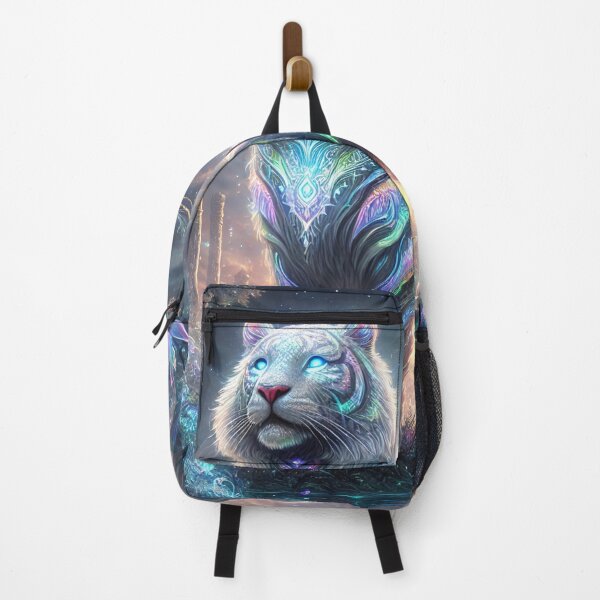 Item preview, Iridescent White Tiger designed and sold by Pines & Starlight.