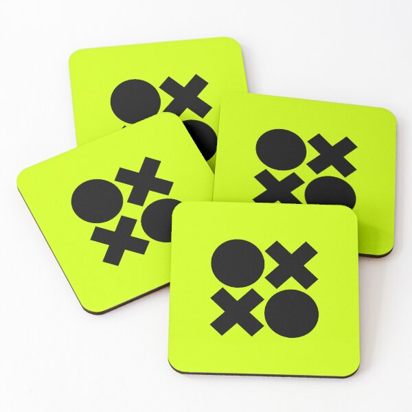 Item preview, Tic Tac Toe Minimalist Design - Circle and Cross Art designed and sold by Prime-Studio.