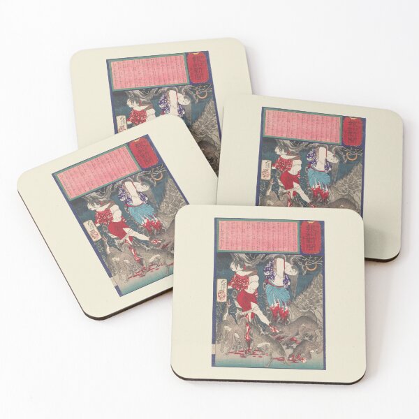 Item preview,   Two Women of Nojiri Who were Robbed,  Tsukioka Yoshitoshi designed and sold by TeeARTHY.