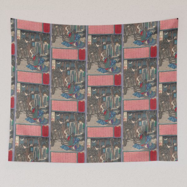 Item preview,   Police Patrol Preventing a  in a Graveyard   Tsukioka Yoshitoshi designed and sold by TeeARTHY.