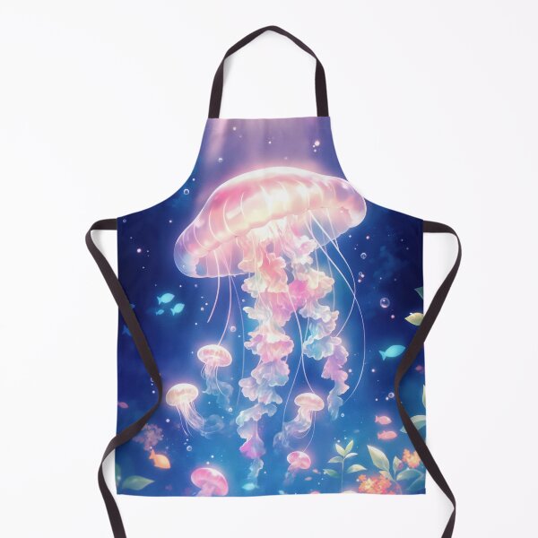 Item preview, Jellyfish Glowing Ghost of the Ocean designed and sold by AshiraCreations.