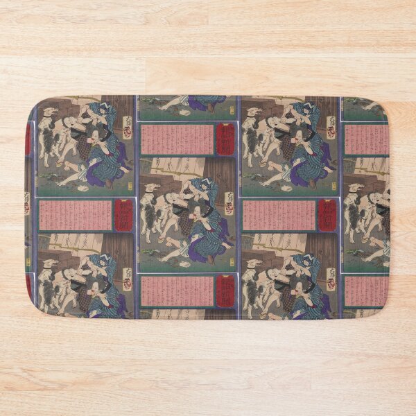 Item preview,   mateur Prostitutes Fighting over a Client  Tsukioka Yoshitoshi designed and sold by TeeARTHY.