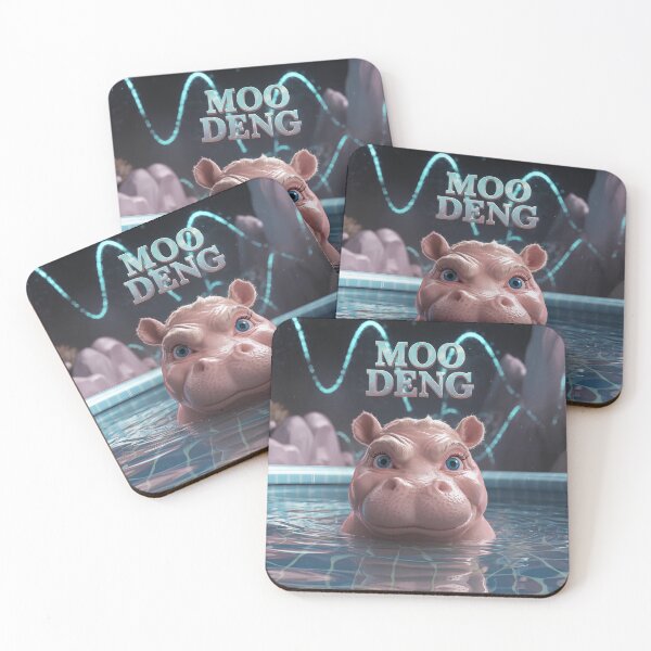 Item preview, Baby Hippo - Moo Deng designed and sold by Shiwwa.