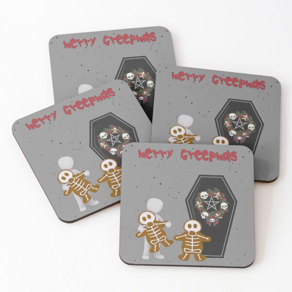Item preview, Merry Creepmas Gothic Christmas Holiday Background designed and sold by ModernintheMix.