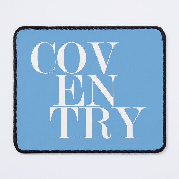 Item preview, Coventry UK City Typography Minimalist Patriotic Travel Souvenir designed and sold by kakarikihill.