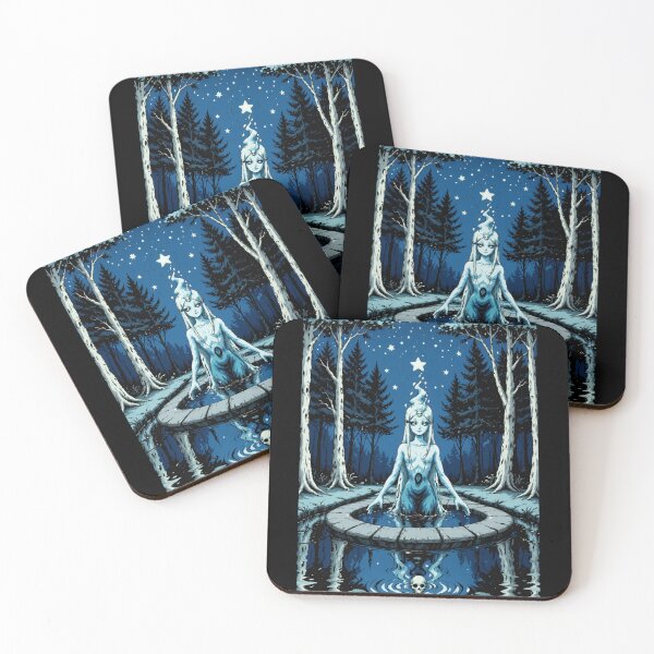 Item preview, Enchanting Creepy Forest and Water Nymphs designed and sold by Arcane  Adorable.