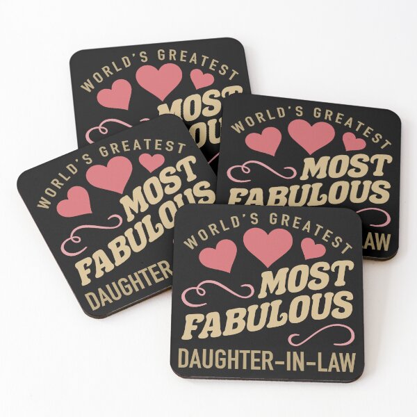 Item preview, Worlds Most Fabulous Daughter In Law designed and sold by thepixelgarden.