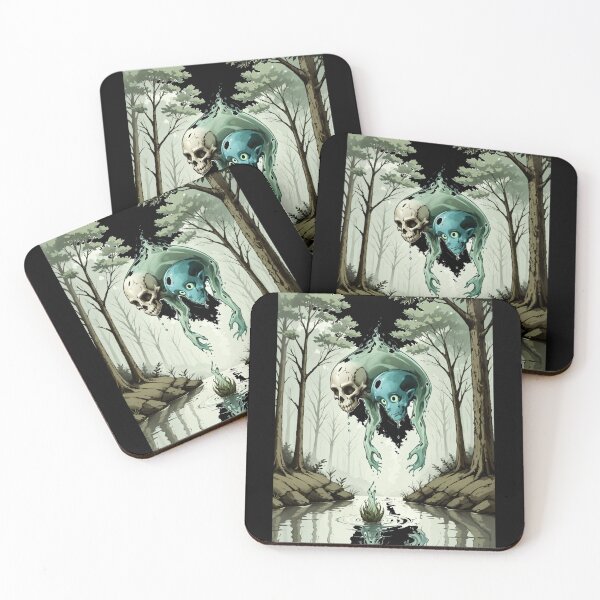 Item preview, Enchanting Creepy Forest and Water Nymphs designed and sold by Arcane  Adorable.