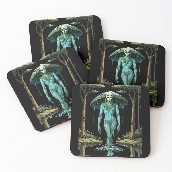 Item preview, Enchanting Creepy Forest and Water Nymphs designed and sold by Arcane  Adorable.