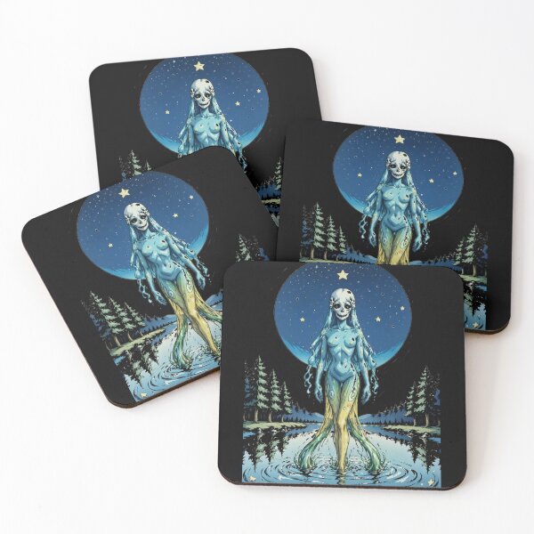 Item preview, Enchanting Creepy Forest and Water Nymphs designed and sold by Arcane  Adorable.