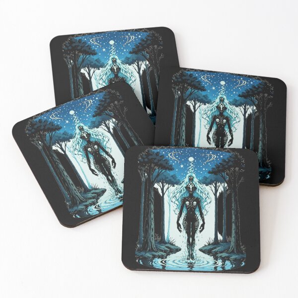 Item preview, Enchanting Creepy Forest and Water Nymphs designed and sold by Arcane  Adorable.
