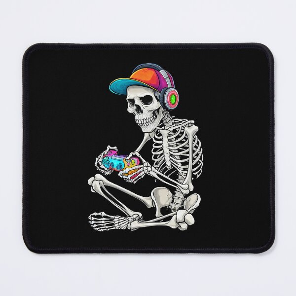 Item preview, Skeleton Gamer: Neon Skull Gaming Art designed and sold by Prime-Studio.