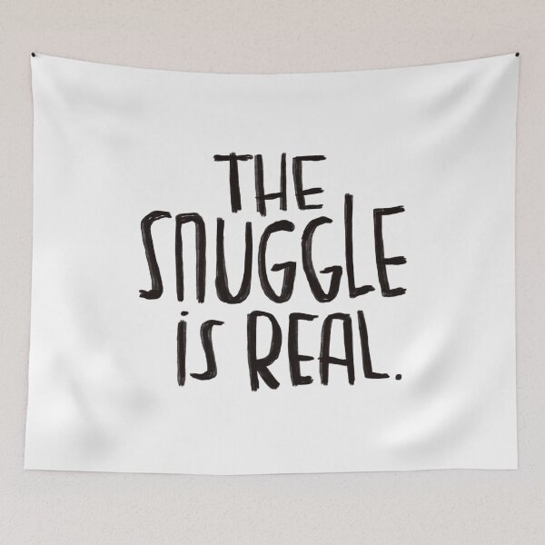 Item preview, The snuggle is real designed and sold by badlydrawnbabe.