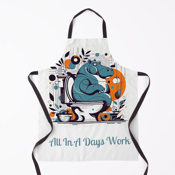 Item preview, Hippo-ing All Day Long designed and sold by clecticuk.