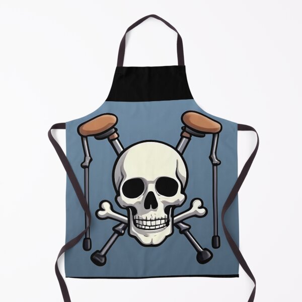Item preview, Skull and Cross Crutches designed and sold by DesignByPotatos.