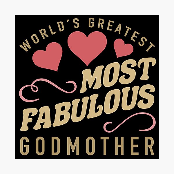 Item preview, Worlds Most Fabulous Godmother designed and sold by thepixelgarden.