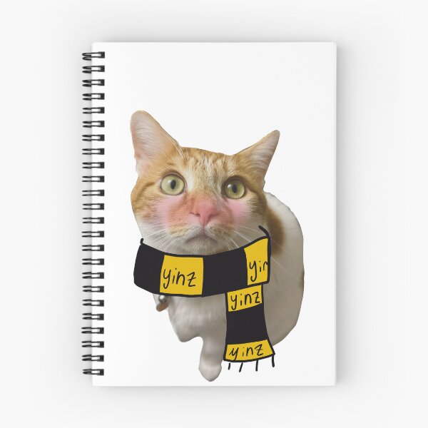 Item preview, Scarf Kitty Black and Gold Pittsburgh Pride designed and sold by PumpkinsMomb.