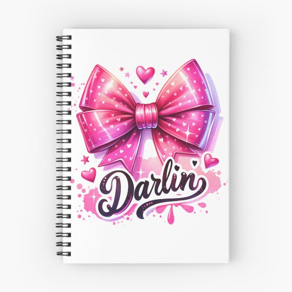 Item preview, Darlin bow sticker designed and sold by CRandRRstickers.